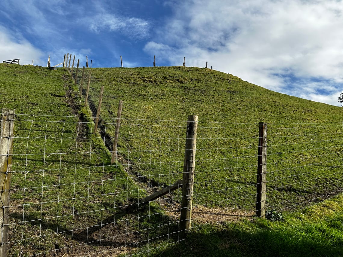 A typical New Zealand hill